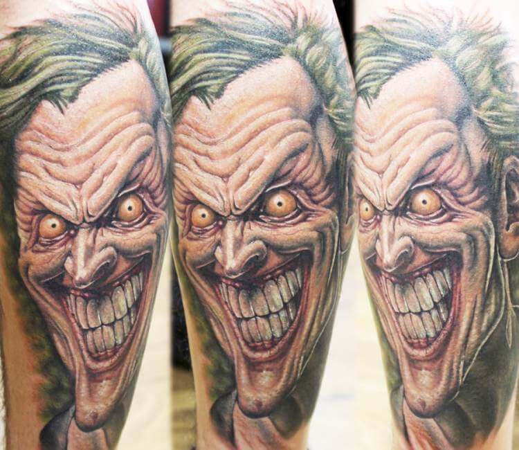 joker on leg tattooTikTok Search