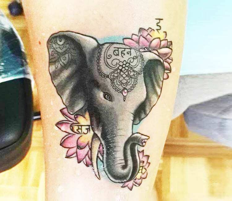 tattoo inspo - baby elephant | Cute simple tattoos, Small hand tattoos,  Tiny tattoos for girls