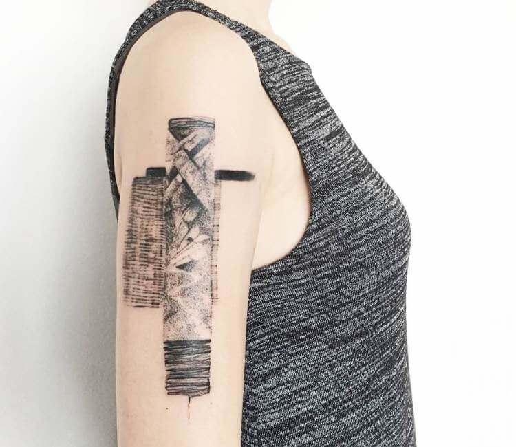 STUDIOBYSOLLIT on Instagram The Truman Show 1998  Arm sleeve tattoos  Sleeve tattoos The truman show