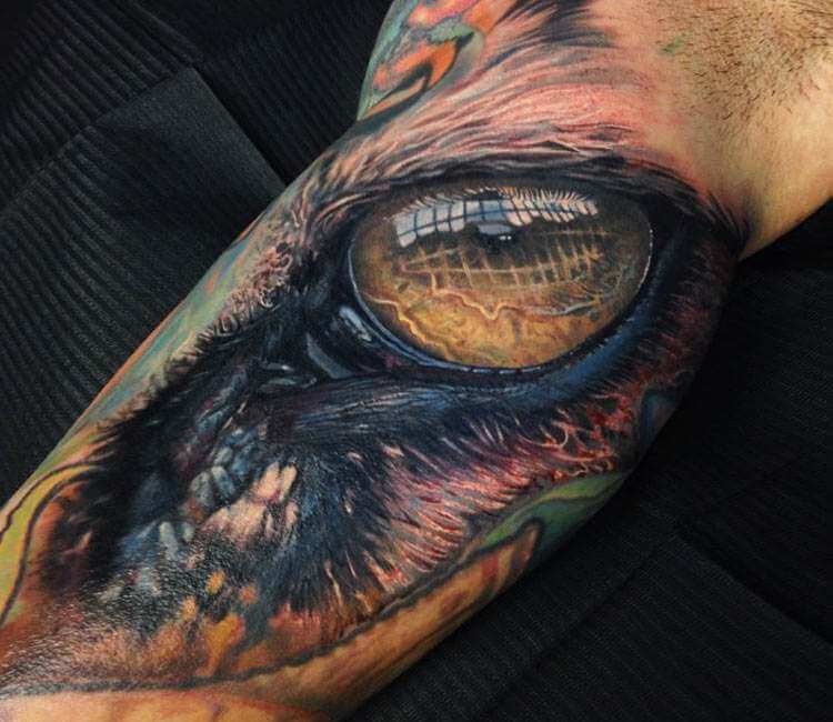 Animal Eye tattoo by Boris Tattoo | Post 24072