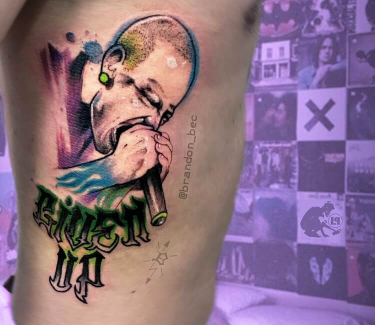 Lizards Skin Tattoos on Instagram Linkin Park was one of those bands  that defined the childhood of every 90s kid Locking themselves in the  room and headbanging to Hybrid