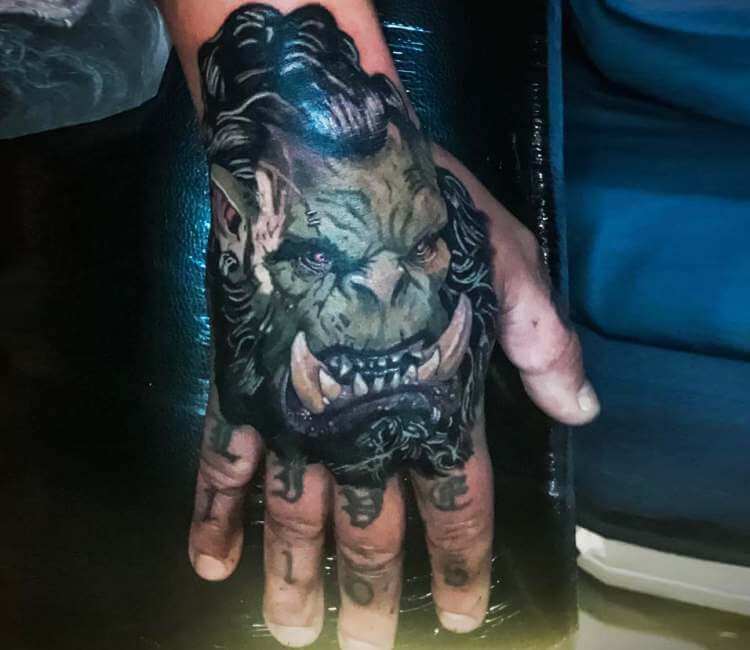Vegeta tattoo by Brandon Mcgillvery