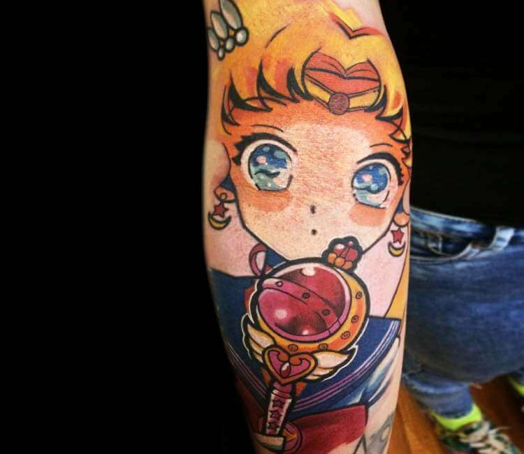 Sailor Moon tattoo by Brian Constanza | Post 22899