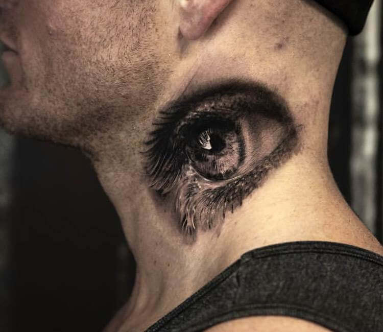 20 Eyecatching Back of Neck Tattoo Ideas and Designs