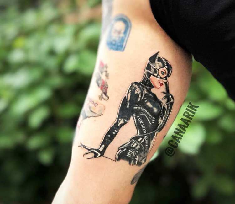 Antonio V Tattoo  Cat Woman 1