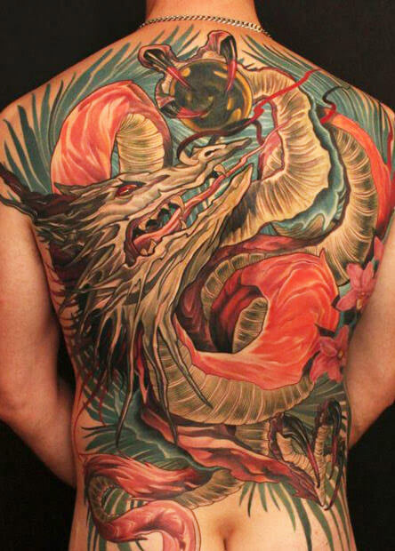 Dragon tattoo by Carl Lofqvist | Post 8229