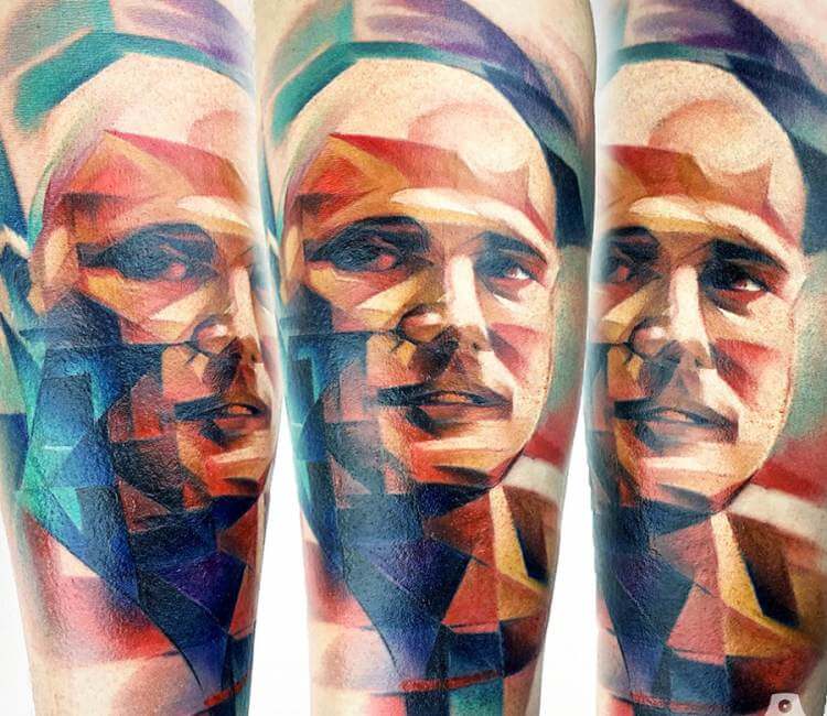 Tattoo Artist Marcin Surowiec combines Abstract and Surrealist Art on Skin  | Ratta Tattoo
