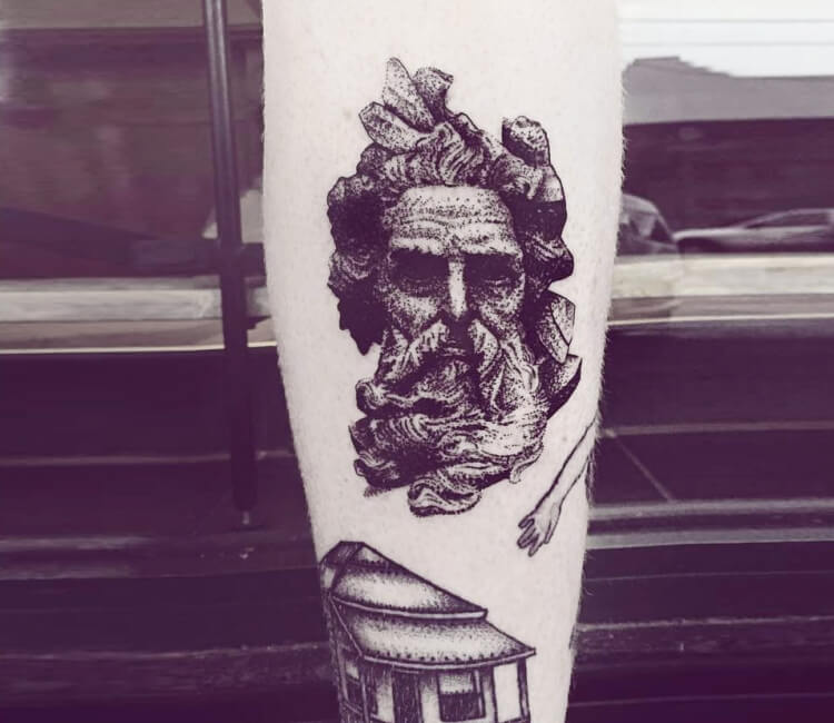 greek god zeus tattoo