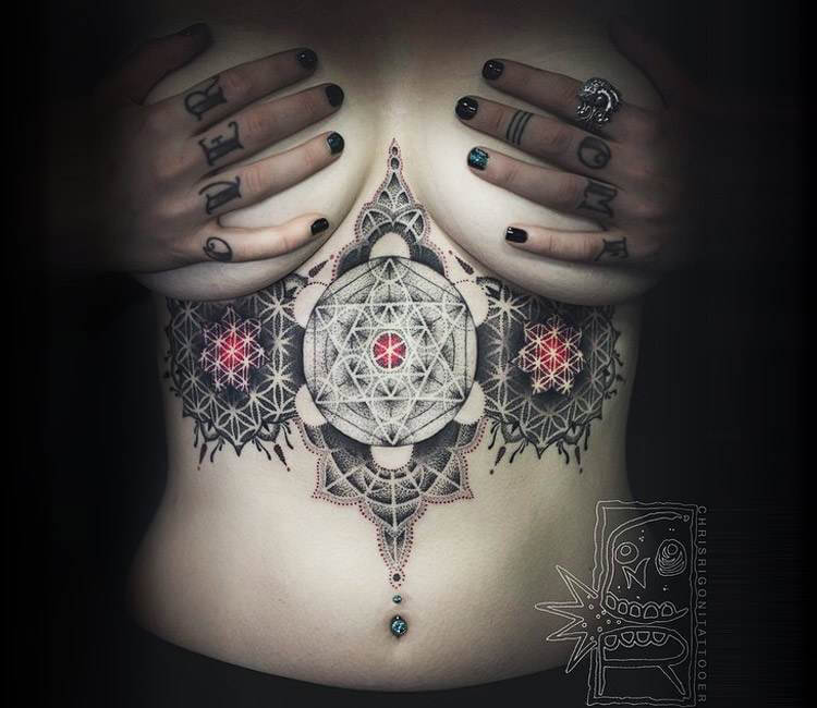 Simply Inked Shareable Mandala Temporary Tattoo