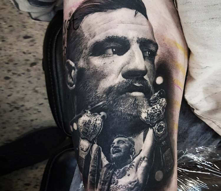 Conor McGregor tattoo by Chris Showstoppr | Photo 25779