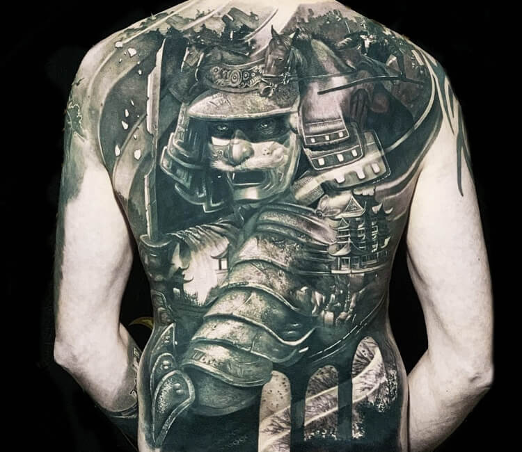 20 Inspiring arm samurai tattoos