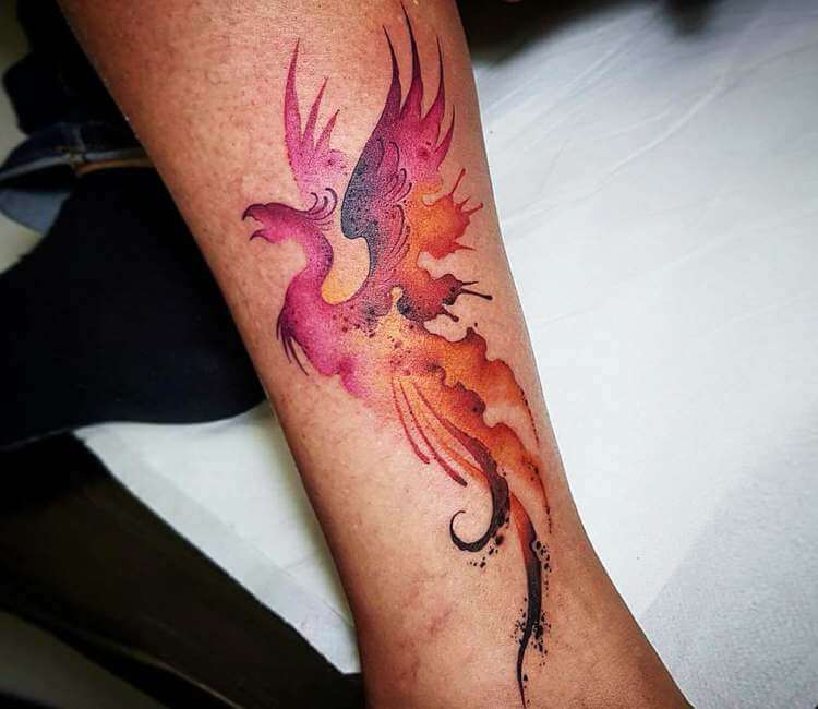phoenix tattoo by Claudia Denti | Post 25127