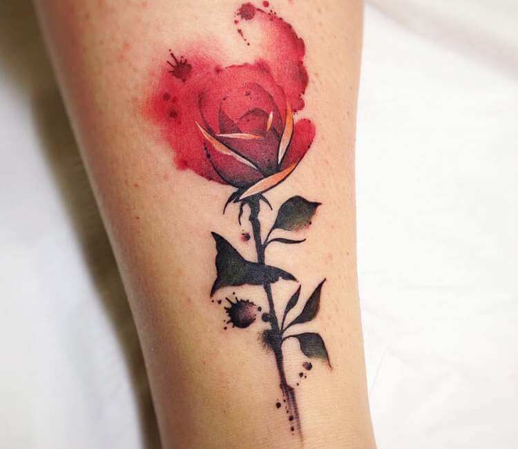 12 Rose With Thorns Tattoo Ideas To Inspire You  alexie