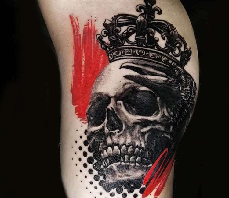 Lich King tattoo by Darío Castillo  rwow