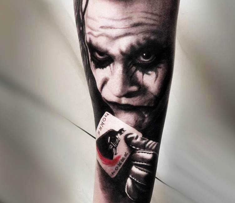 Joker tattoo by Cox Tattoo | Post 20316
