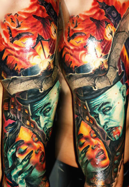 Dracula Tattoos Bela Lugosi forever  Tattoo Life
