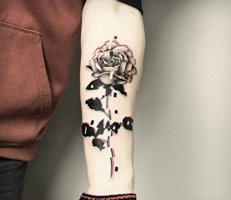 rose tattoo - Rose Tattoo - Sticker | TeePublic