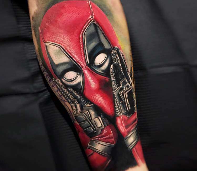 Deadpool Embroider Tattoo | TikTok