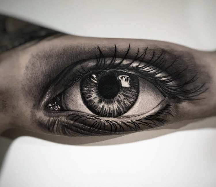 Eye tattoo by Daniel Bedoya | Post 26468