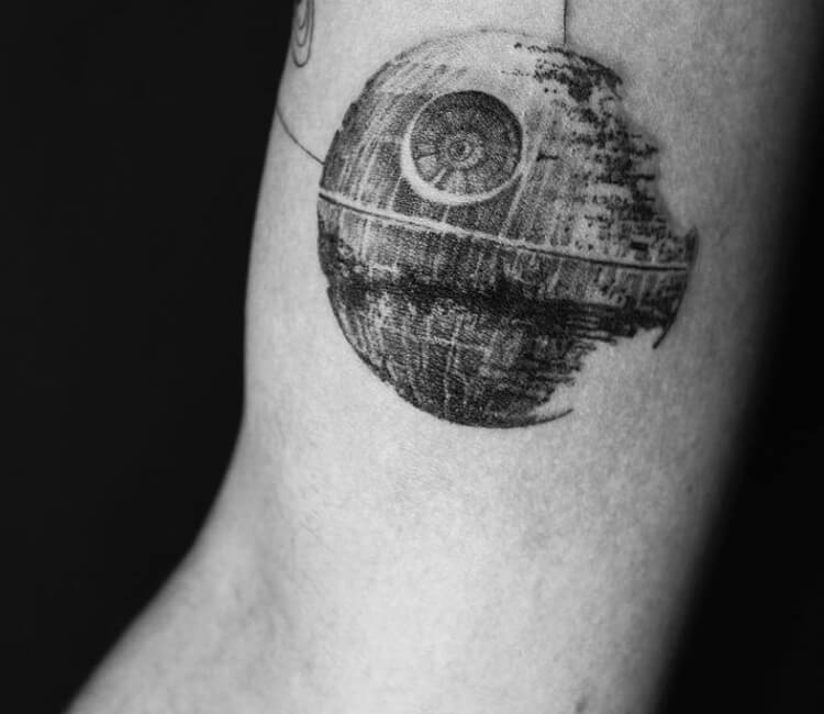 Death Star tattoo by Victor Zetall  Post 21126