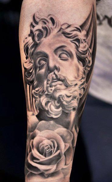 Statuary tattoo by Daniel Rocha | Post 6553