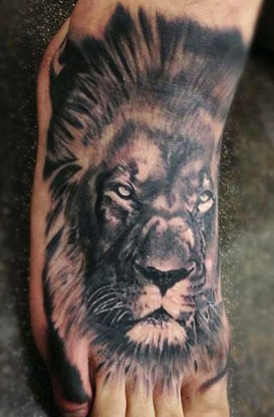 Lion tattoo by Daniel Rocha | Post 6569