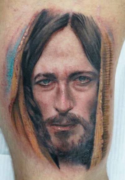 Jesus tattoo by Darwin Enriquez | Post 7574