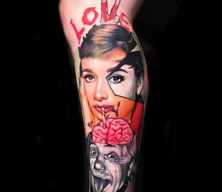 TATTOOSORG  Audrey Hepburn tattoo by Karrie Arthurs at