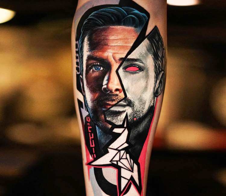 Sweet Chilli Tattoo  Blade Runner 2049  Ryan Gosling Done by Jacek Yacko  Borowski With the best tattoo stuff Orakon  Tools for Tattoo Artists  Lithuanian Irons  Facebook
