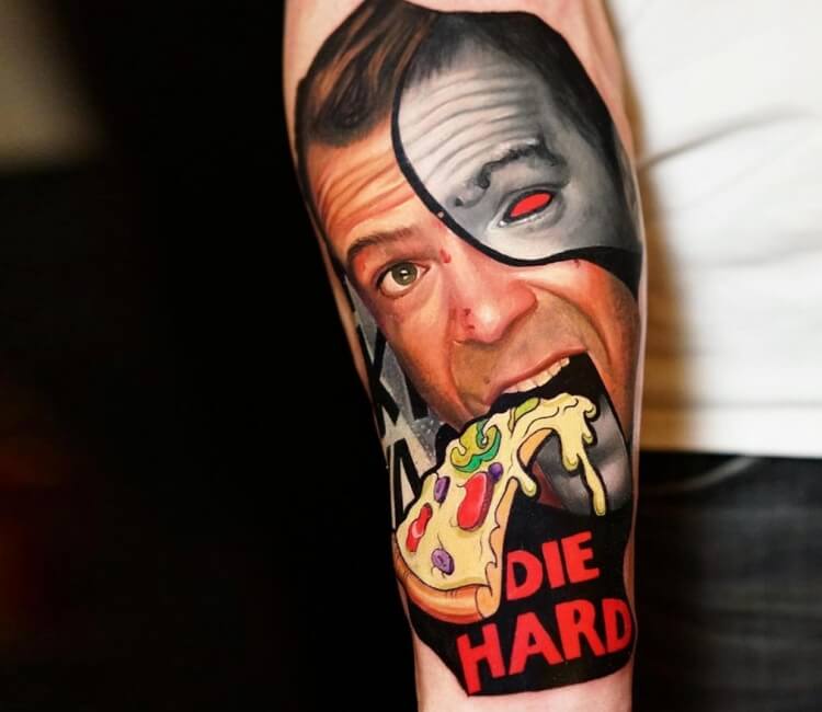 Bruce Willis portrait tattoo design celebrity  Beth Wilde  Wilde Ink  Wakefield  Tattoo designs Tattoos Portrait tattoo
