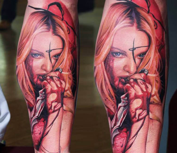 Demon Possessed 3D Horror Tattoo  Sola Fidé Tattoo Society