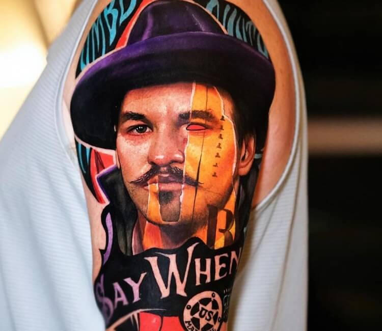 Doc Holliday tattoo by Dave Paulo Photo 29476