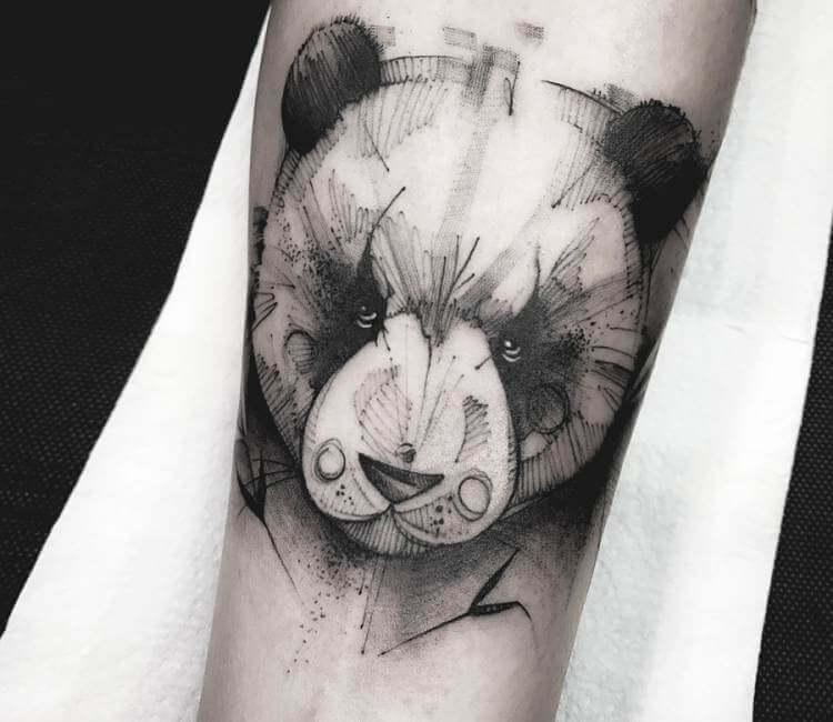 30 Best Panda Tattoos On Forearm