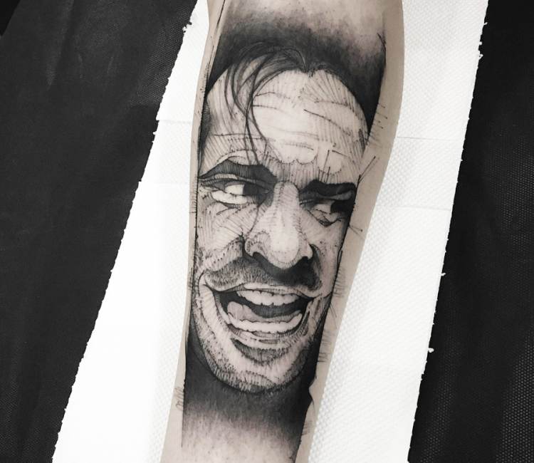 The Shining Tattoo done by Jeremy Sloo Hamilton at Made To Last  Charlotte NC  rtattoos