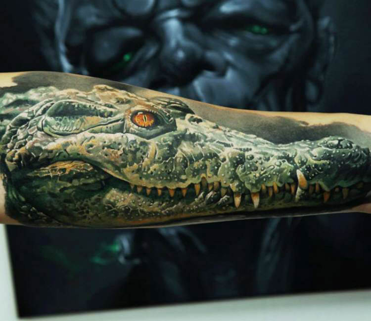 Crocodile Tattoo Designs  Ideas  Cloak  Dagger London
