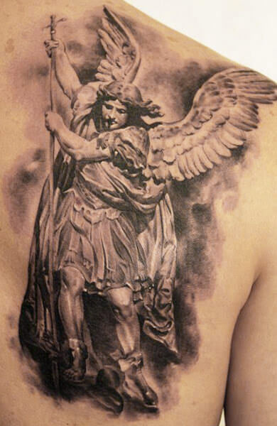 Statuary tattoo by Dmitriy Samohin | Post 6245