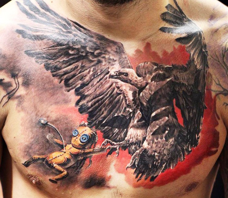 Impeccable Best Animal Tattoos on left side of chest  Best Animal Tattoos   Best Tattoos  MomCanvas