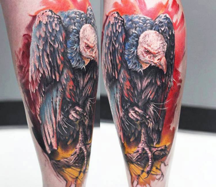 70 Vulture Tattoo Designs for Men [2024 Inspiration Guide]
