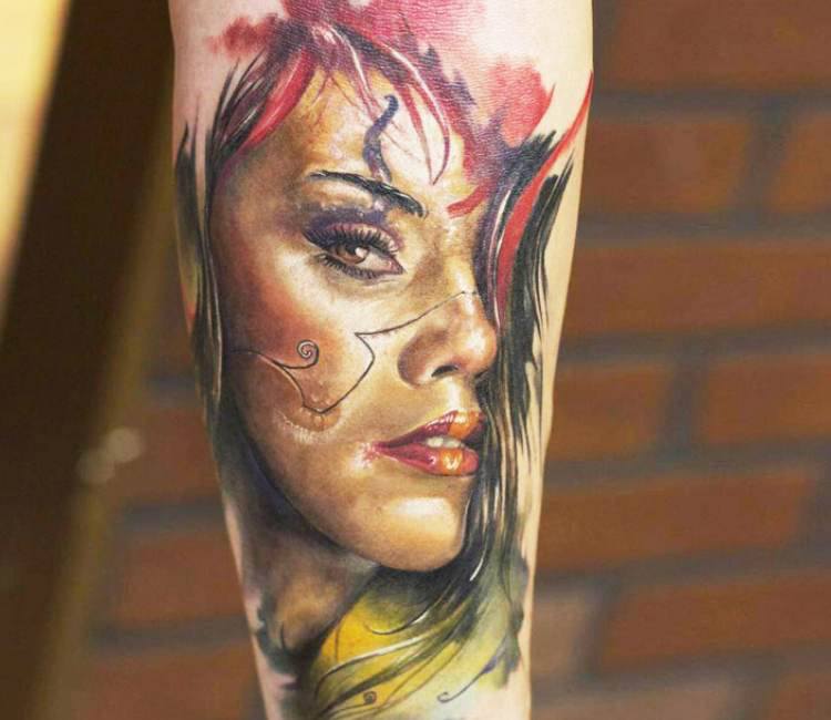 Ollie XXX - Colour Tattoo | Big Tattoo Planet