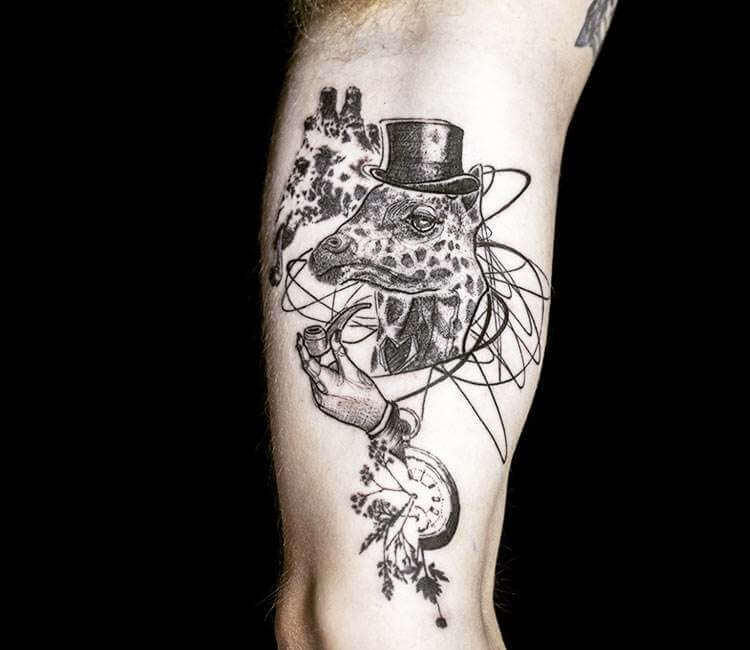svk.tattoos | Cool little nautical star for this gentleman! . . . . #tattoo  #tattoodesign #tattooflash #groovytattoo #art #procreate #colortattoo  #col... | Instagram