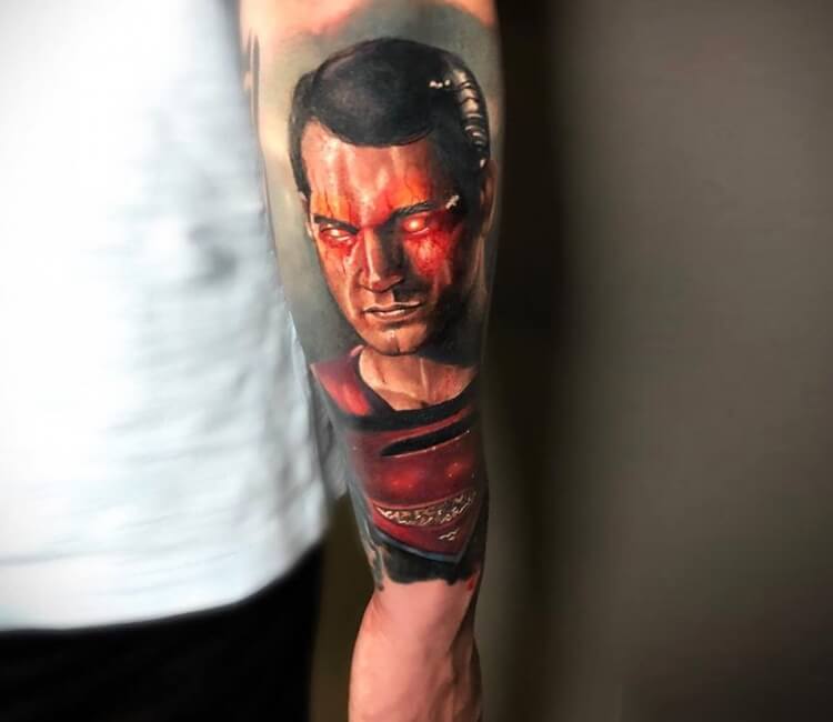 Superman tattoo by Edward Best | Post 29914