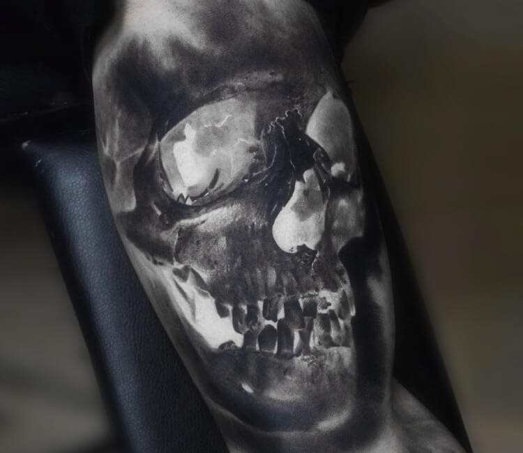 Skull tattoo by Eliot Kohek  Post 27405