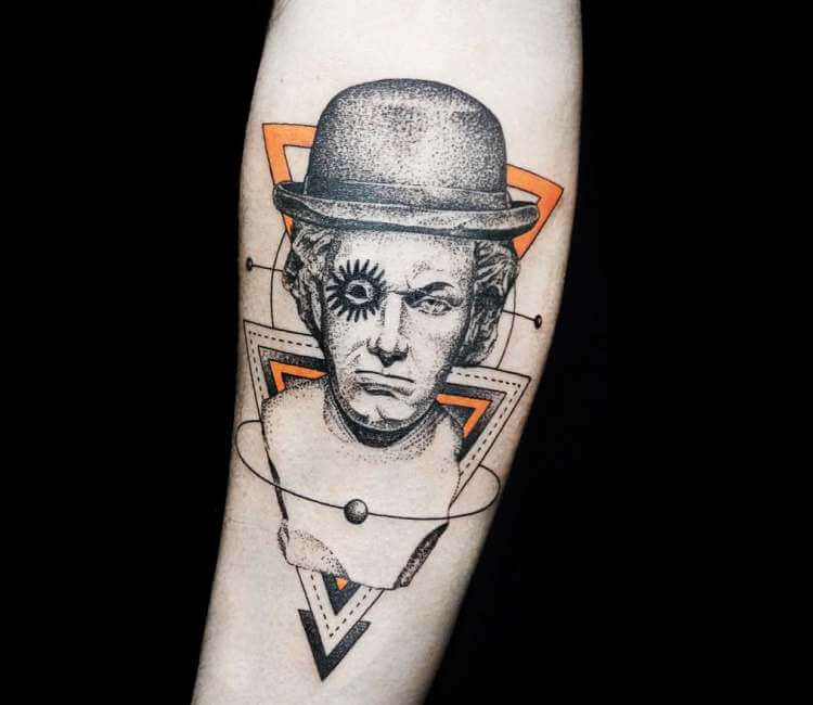 A Clockwork Orange tattoo by Johnny  Lotus Tattoo Studio  Facebook