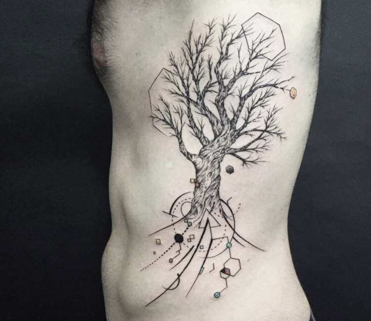 Tree tattoo by Emrah Ozhan | Post 23508