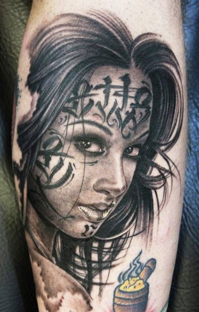Black and Grey Tattoos by Eric Marcinizyn