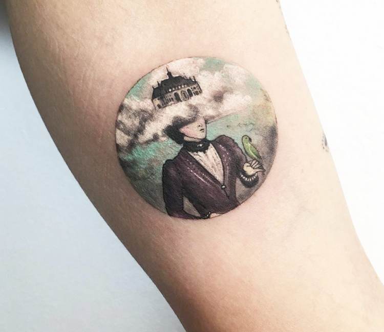 40 Awesome Cloud Tattoo Designs #tattoo #designs #cloud | Search by Muzli