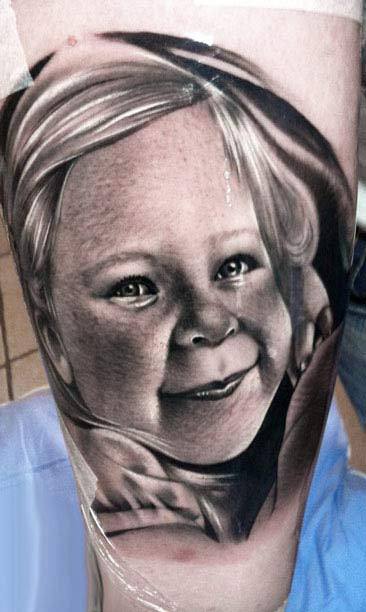 Children tattoo by Eze Nunez | Post 8152