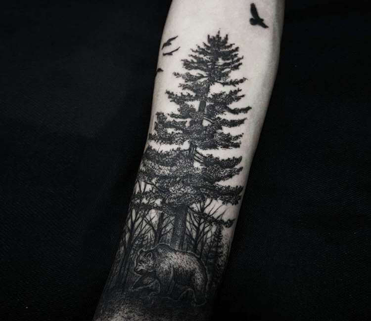 60 Cool Small Tree Tattoos for Men [2024 Inspiration Guide]