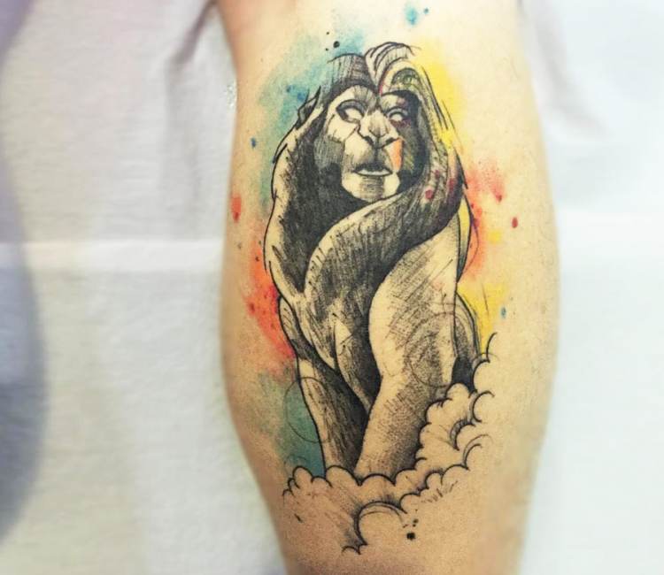 Aliens Tattoo - THE LION KING 👑 Tattoo by Sai Kumar at... | Facebook
