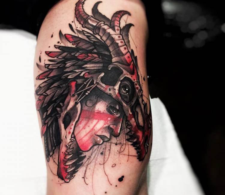Gothic Black El Diablo Inferno Fire Tattoo Devil Hell Dragon Skull Figurine  | eBay